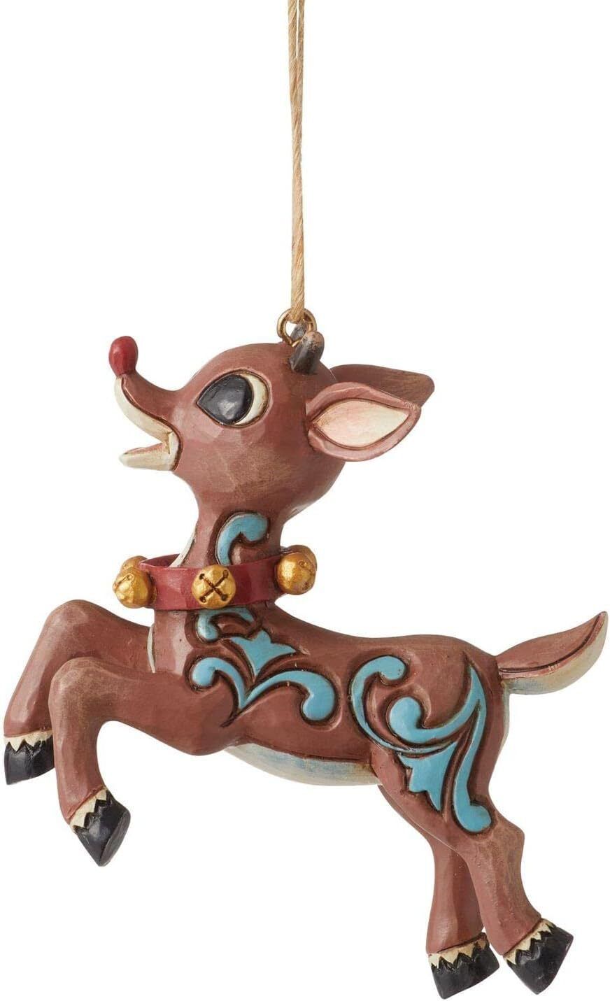 Enesco Rudolph Jim Shore Rudolph in Flight Ornament