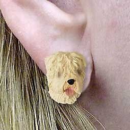 Conversation Concepts Soft Coated Wheaten Earrings Post