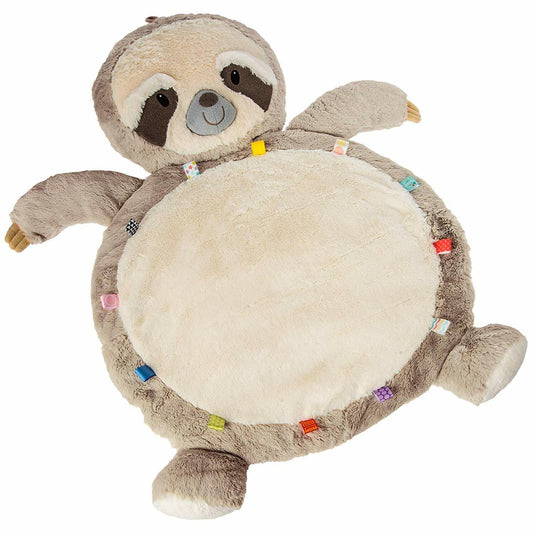 Mary Meyer Taggies Sensory Bestever Baby Mat, Molasses Sloth, 31 x 23"