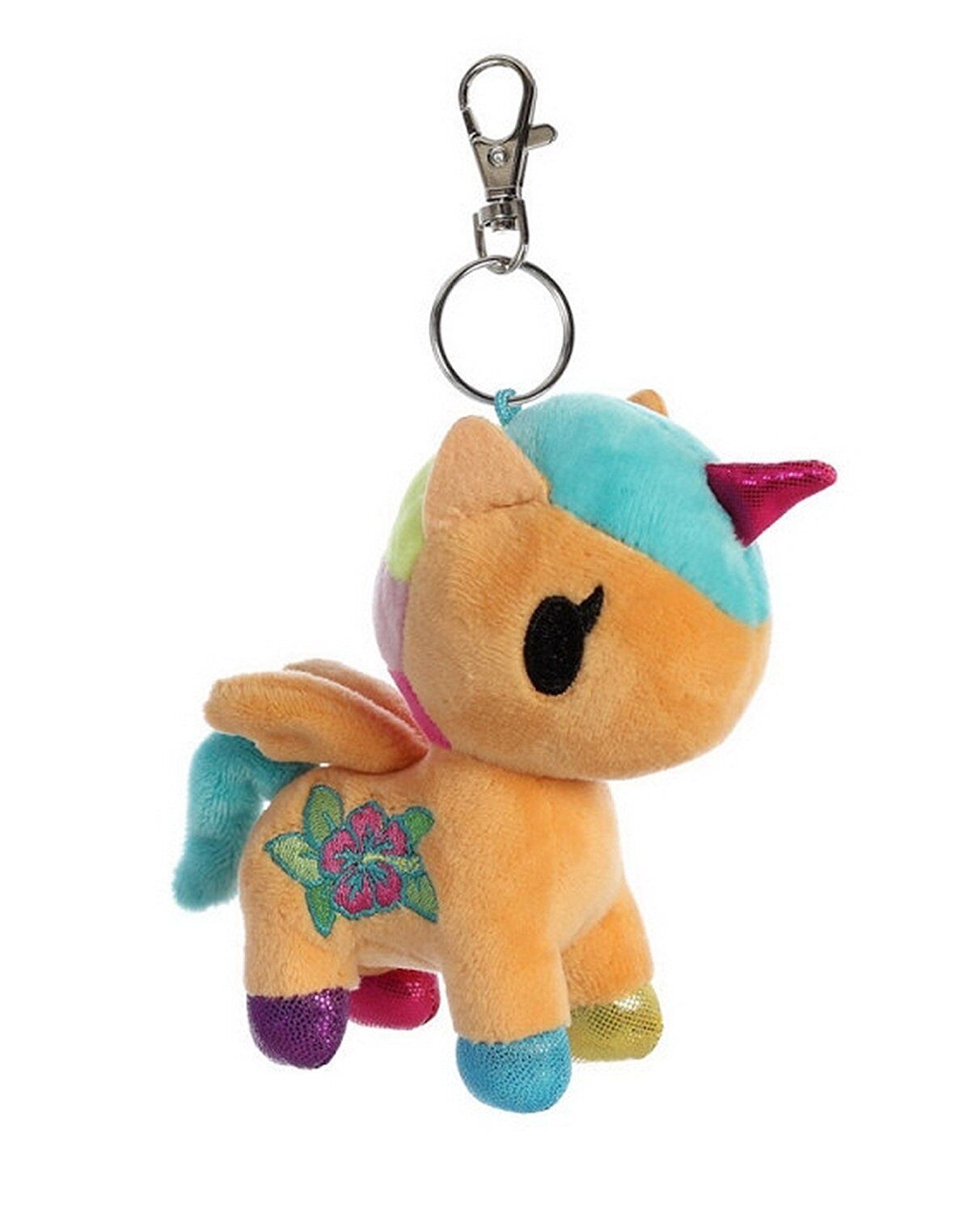 Aurora World Tokidoki Unicorno Plush Clip-On Figure - Kaili, 4"