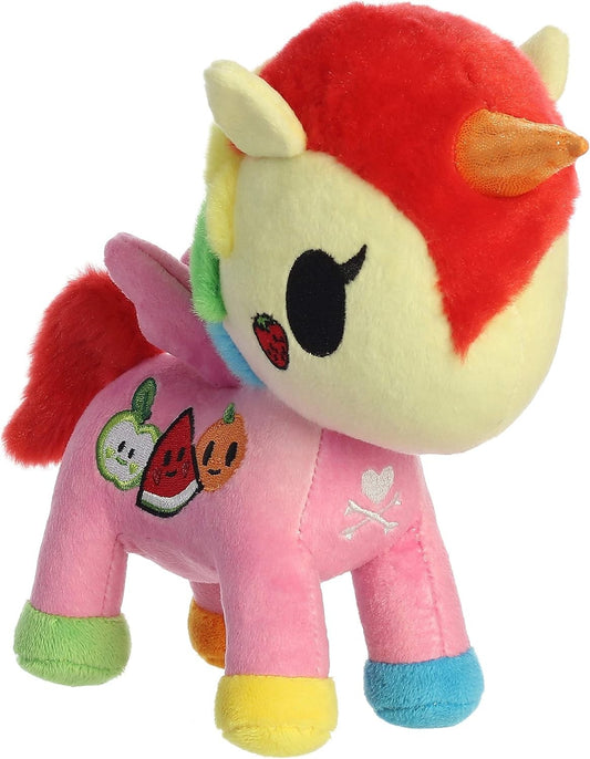 Aurora® ©Tokidoki Fruttina Unicorno Stuffed Animal Multicolor, 7.5 in