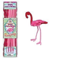 Pink Pipe Cleaners - Flamingo by eeBoo