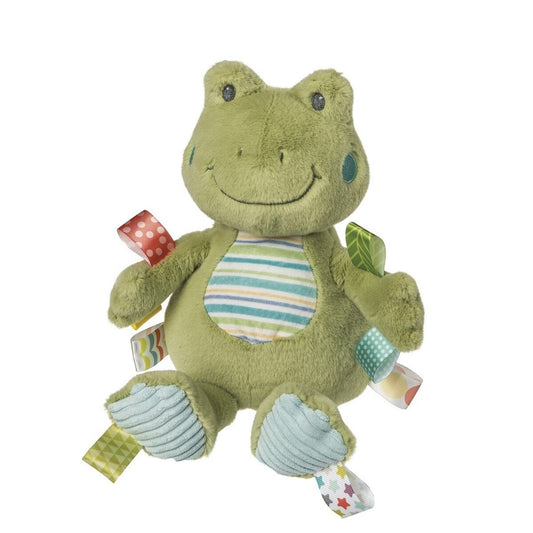 Mary Meyer Taggies Peepers Frog Soft Toy Plush Stuffed Animal – 11″