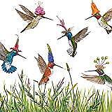 Paperproducts Design PPD Meadow Buzz Beverage/Cocktail Paper Napkins,5"x5"