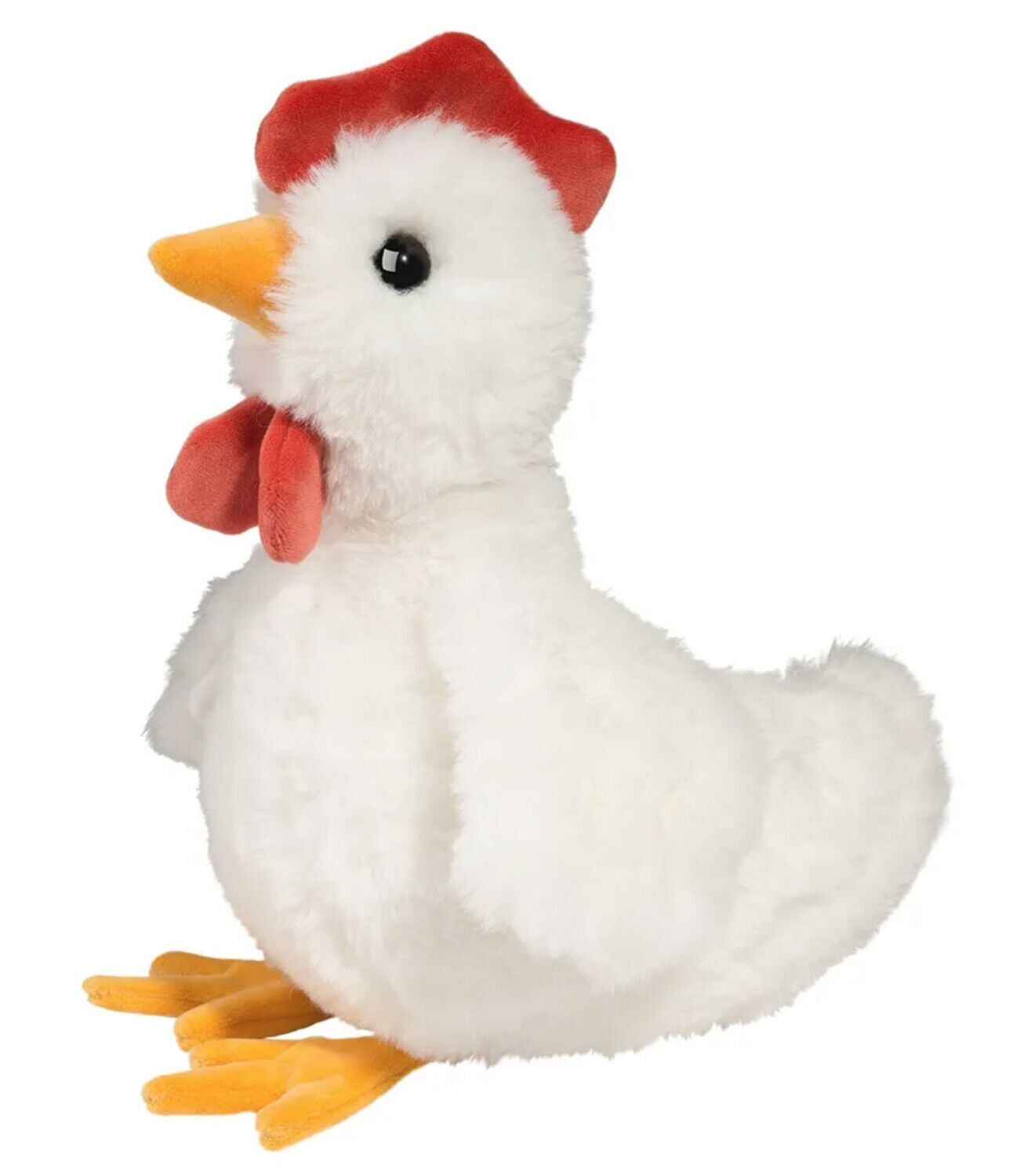 Douglas Bobbie Soft Chicken Plush Stuffed Animal, 9" tall