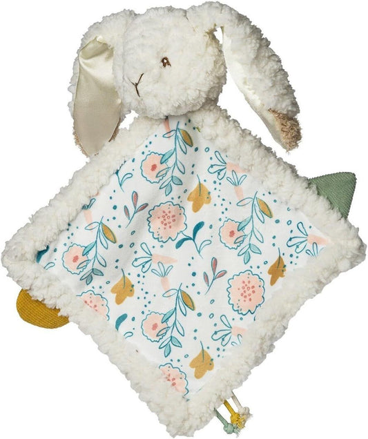 Mary Meyer Stuffed Animal Lovey Security Blanket, 12 x 12-Inches, Oatmeal Bunny