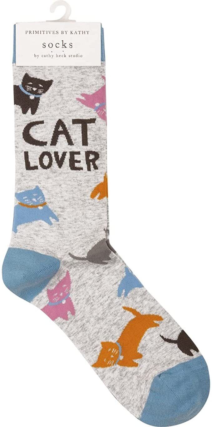 Primitives by Kathy 113732 - Cat Lover Socks