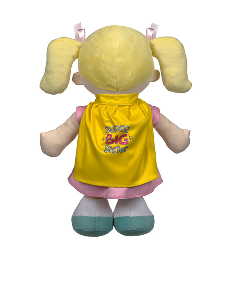 Baby Ganz Super Big Sister Plush Doll, 14"