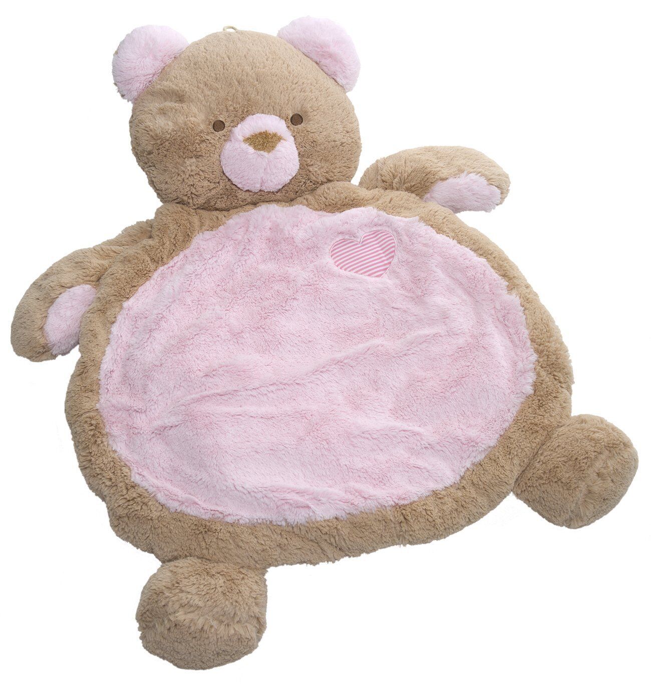 Mary Meyer Bestever Baby Mat, Pink Bear