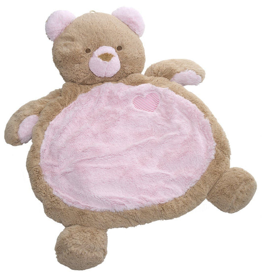 Mary Meyer Bestever Baby Mat, Pink Bear