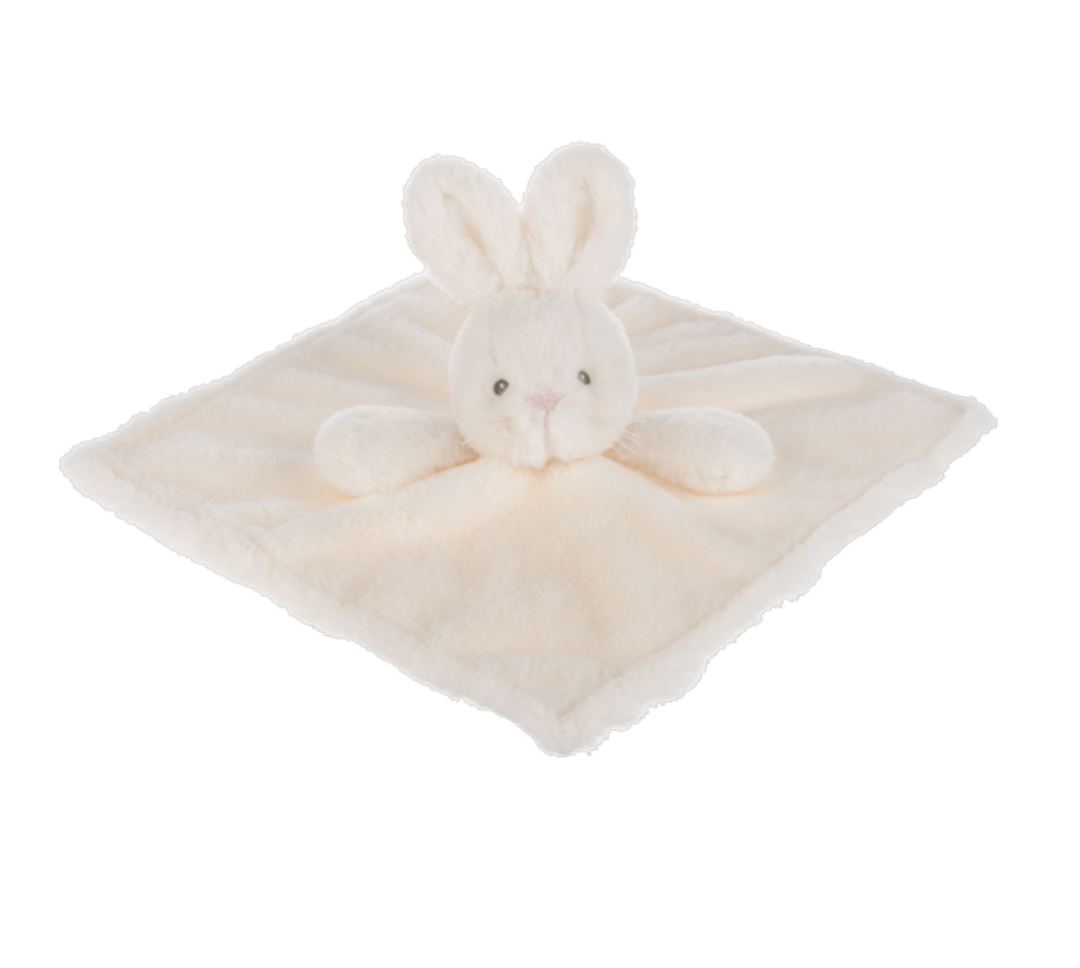 Baby Ganz Bryer Bunny Cuddler Lovey Blankie Plush Stuffed Animal Toy 12"