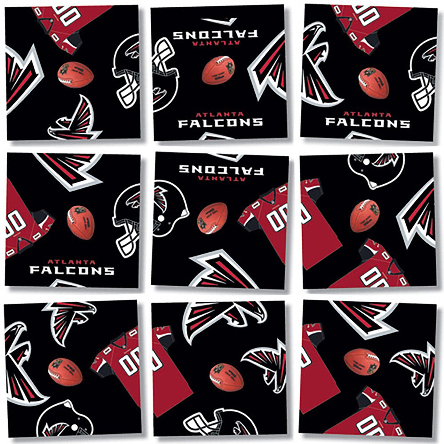 Scramble Squares Atlanta Falcons NFL 9 Piece Puzzle