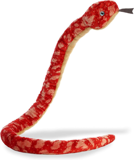 Aurora® Playful Snake Red Corn Snake Stuffed Animal, 50 in