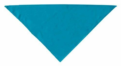 Dog Supplies Plain Bandana Turquoise Large