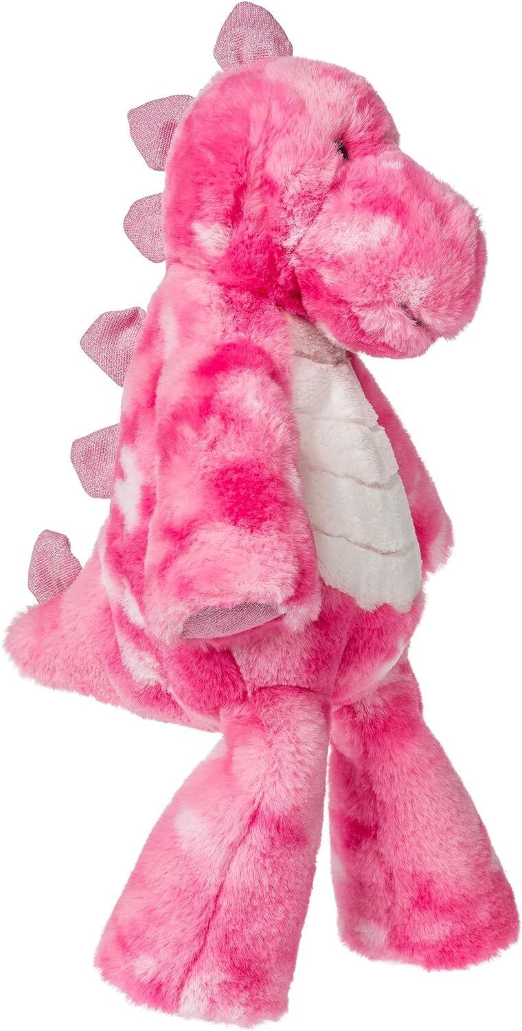 Mary Meyer Marshmallow Zoo Stuffed Animal Soft Toy, 13-Inches, Cotton Candy Dino