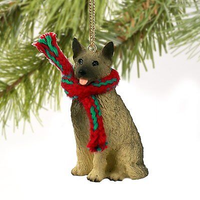 Norwegian Elkhound Original Ornament