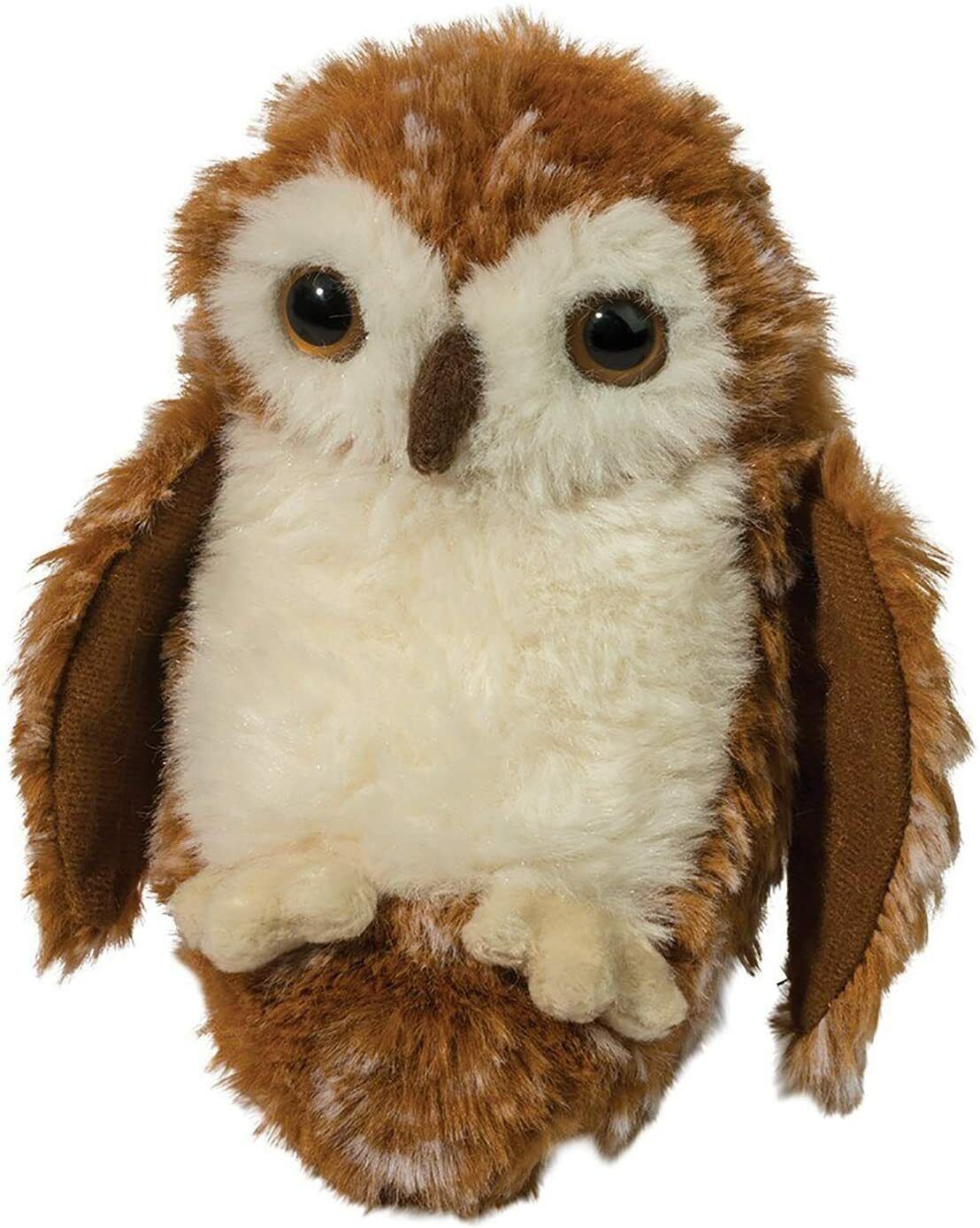 Douglas Owl Lil’ Handful Plush Stuffed Animal, 6"