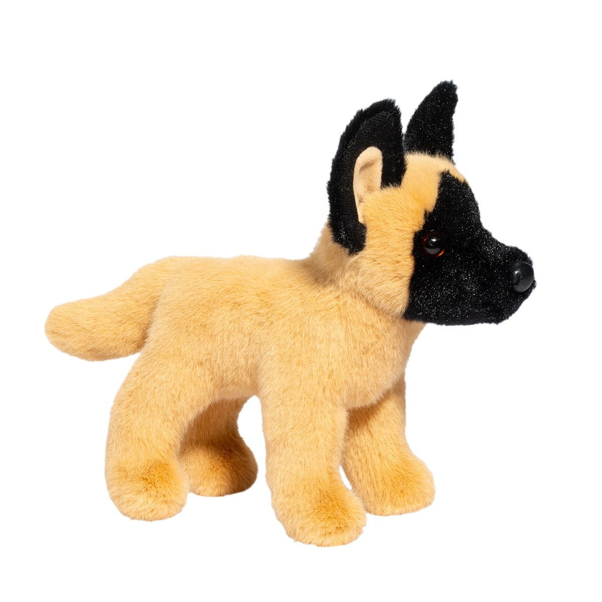 Douglas Toys Brent Belgian Malinois Plush Stuffed Animal Toy, 10" long