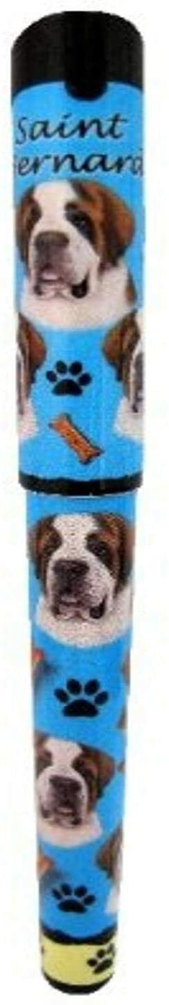 E&S Pets Saint Bernard Pen Easy Glide Gel Pen, Refillable with A Perfect Grip