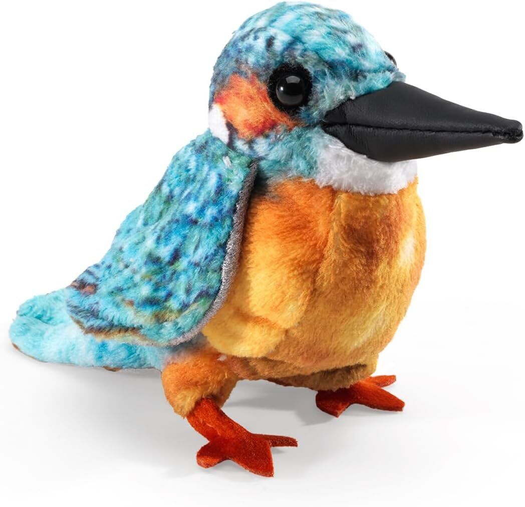 Folkmanis Mini Common Kingfisher Finger Puppet