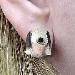 Conversation Concepts Bedlington Terrier Earrings Post