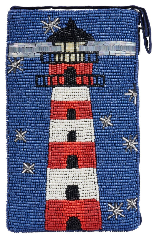 Bamboo Trading Company Cell Phone or Club Bag, Nautical Lighthouse