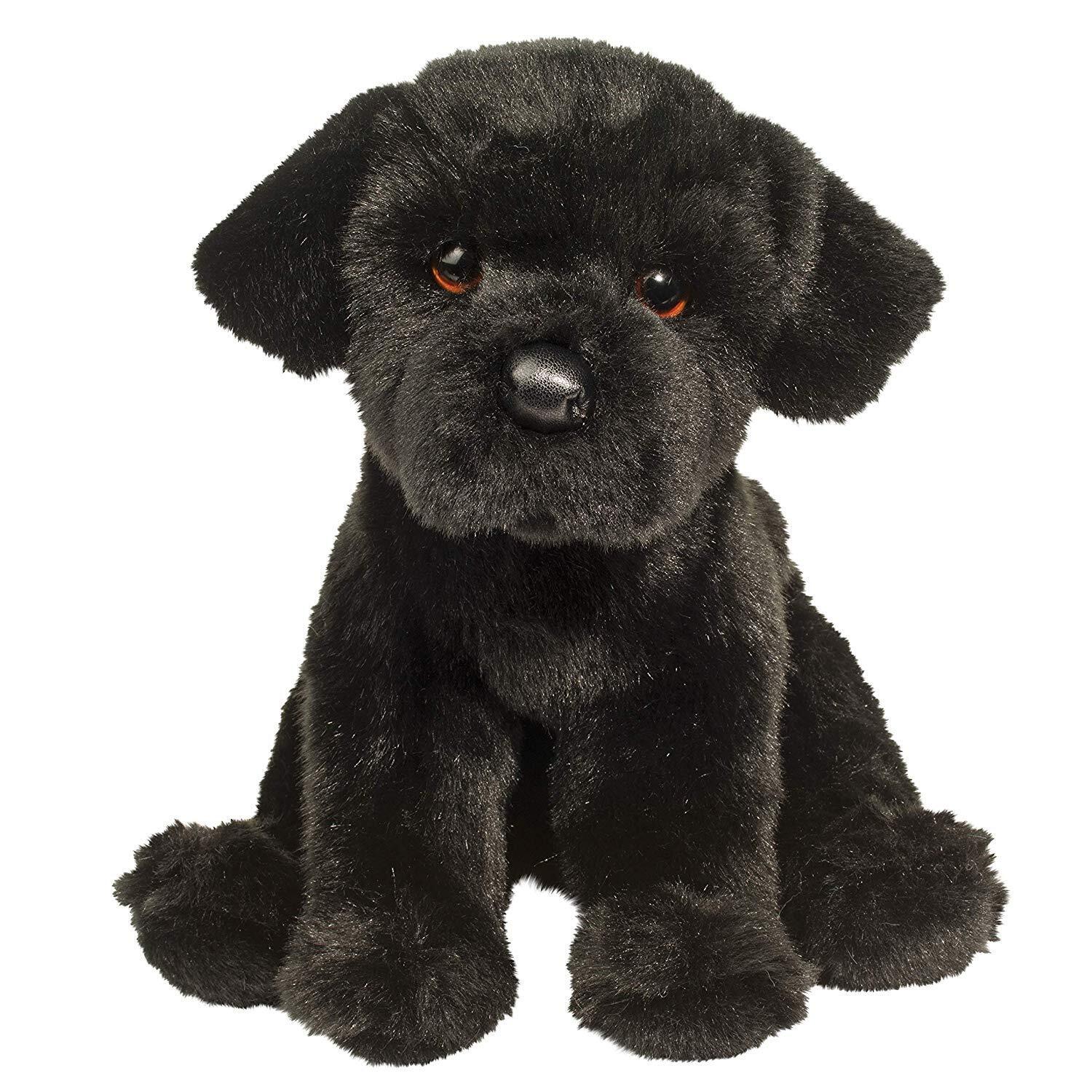 Douglas Plush Whittaker Black Lab Stuffed Animal, 13"