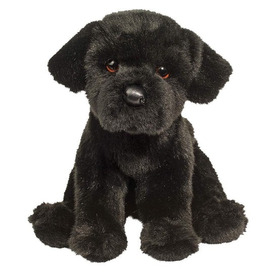 Douglas Plush Whittaker Black Lab Stuffed Animal, 13"