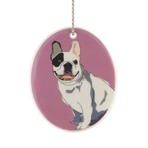 Department 56 Go Dog French Bulldog Christmas Ornament, 3.5-Inch