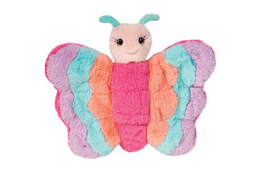 Douglas Bindi Butterfly Plush Stuffed Animal Small, 10" wide