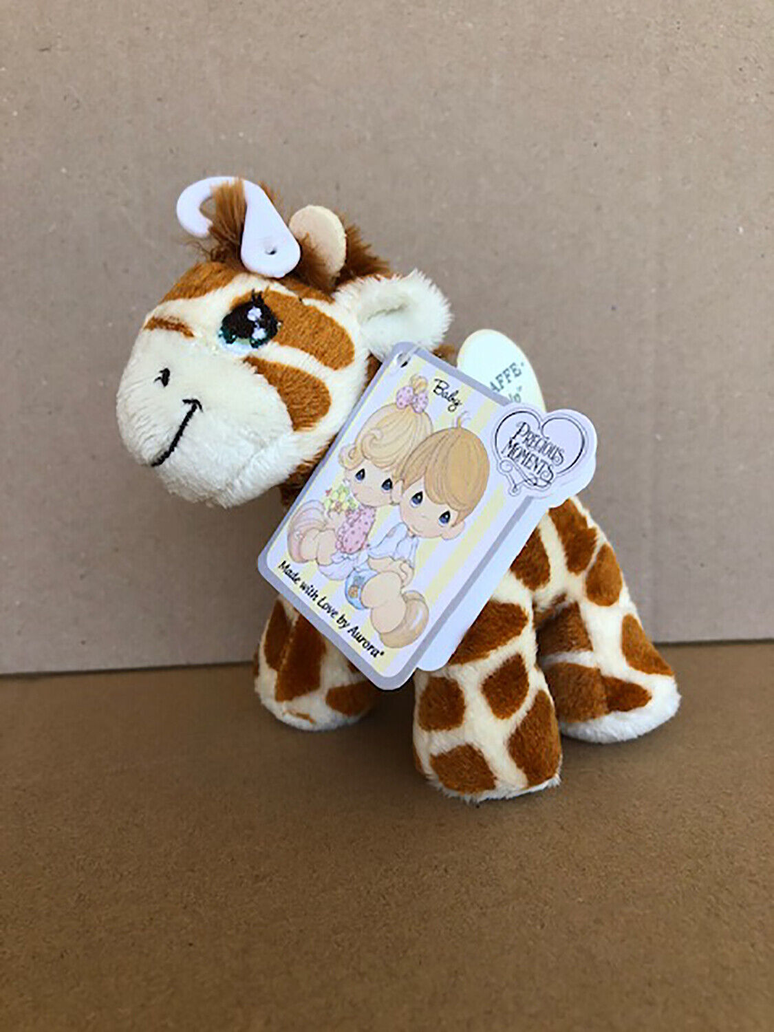 Precious Moments Raffie Giraffe Rattle, 5" Standing