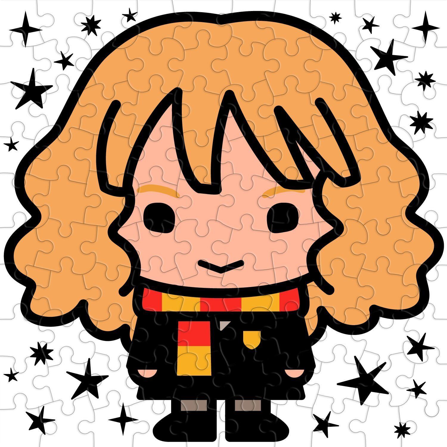 Re-marks Harry Potter 100 Piece Large Piece Puzzle Cube - Hermione