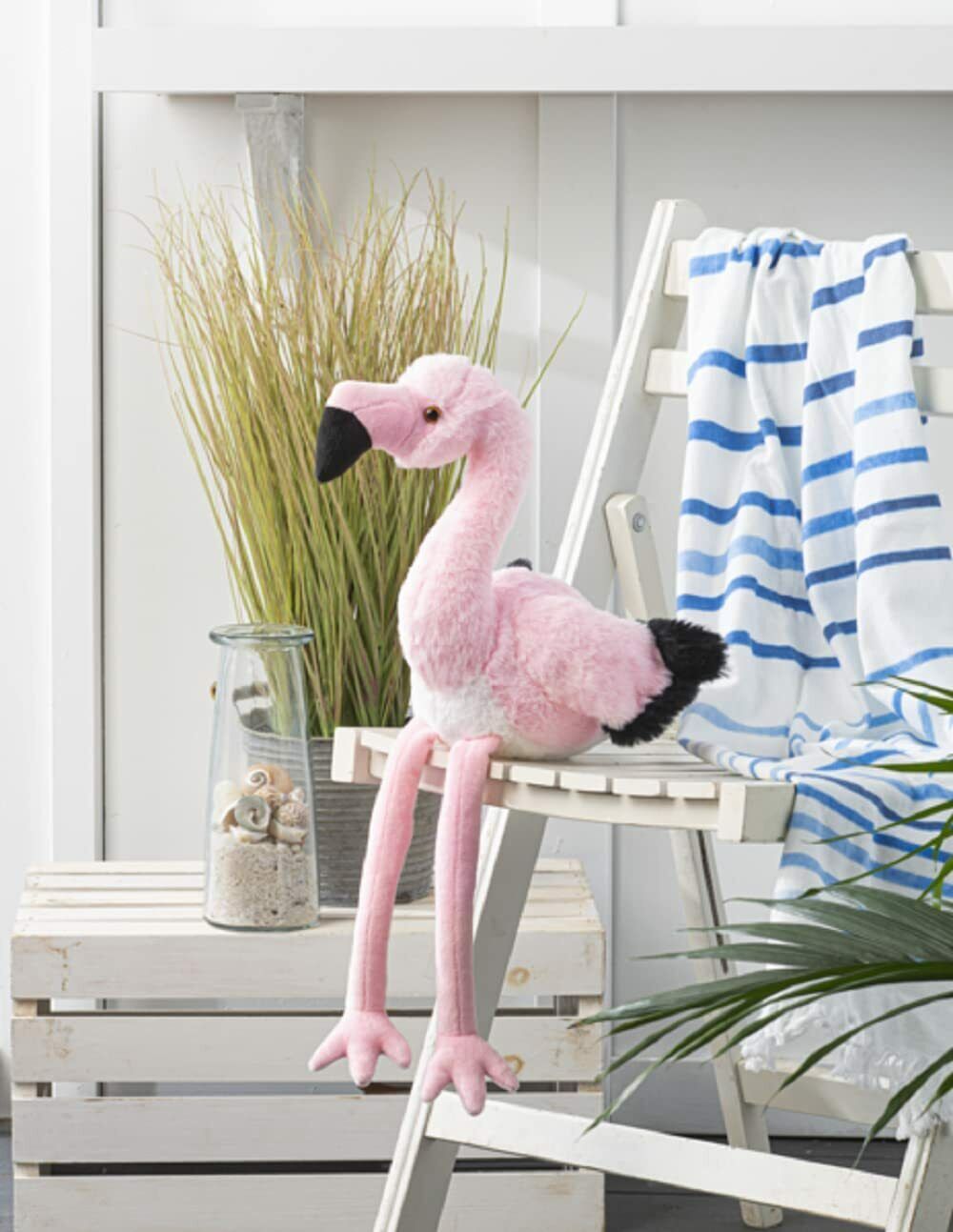 Ganz Heritage Seaside Flamingo, Pink, 11-inch Height