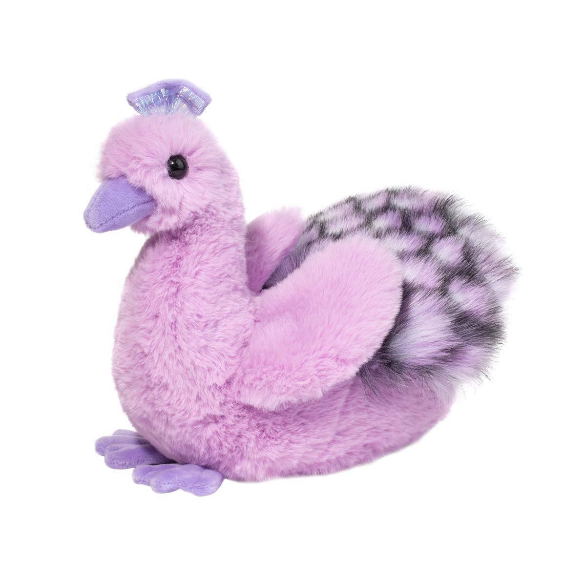 Douglas Toys Penelope Peacock Plush Stuffed Animal, 9"