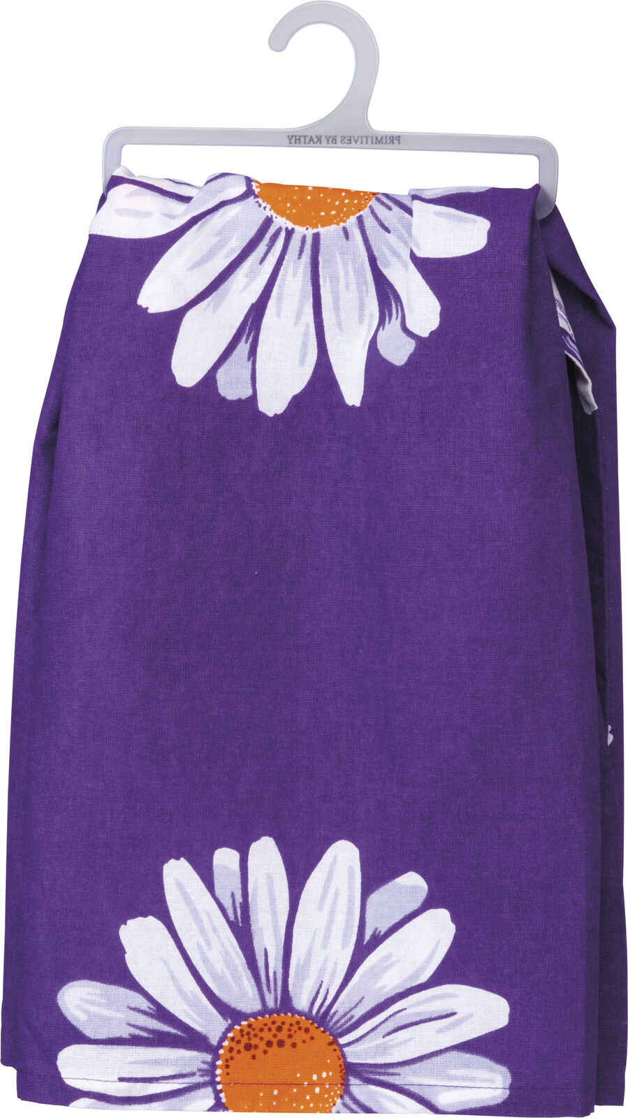 Primitves By Kathy Tea Towel - OMG My Mother was Right Purple Daisies