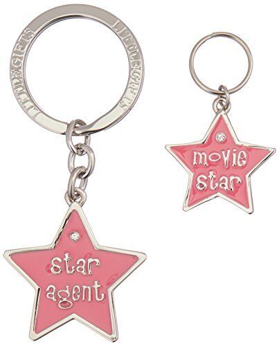 LittleGifts Star Agent Keychain and Charm set