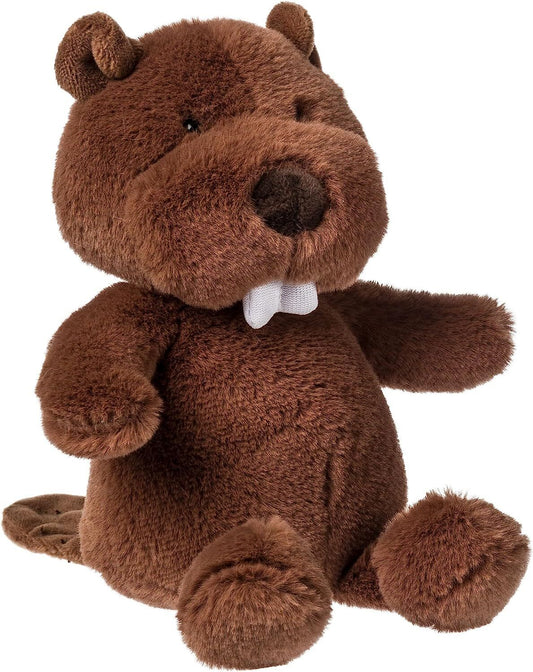 Mary Meyer Chiparoos Stuffed Animal Soft Toy, 6-Inches, Little Beaver