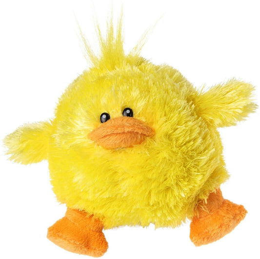 Mary Meyer Quack Quack Talking Round Duck Soft Toy, 4"