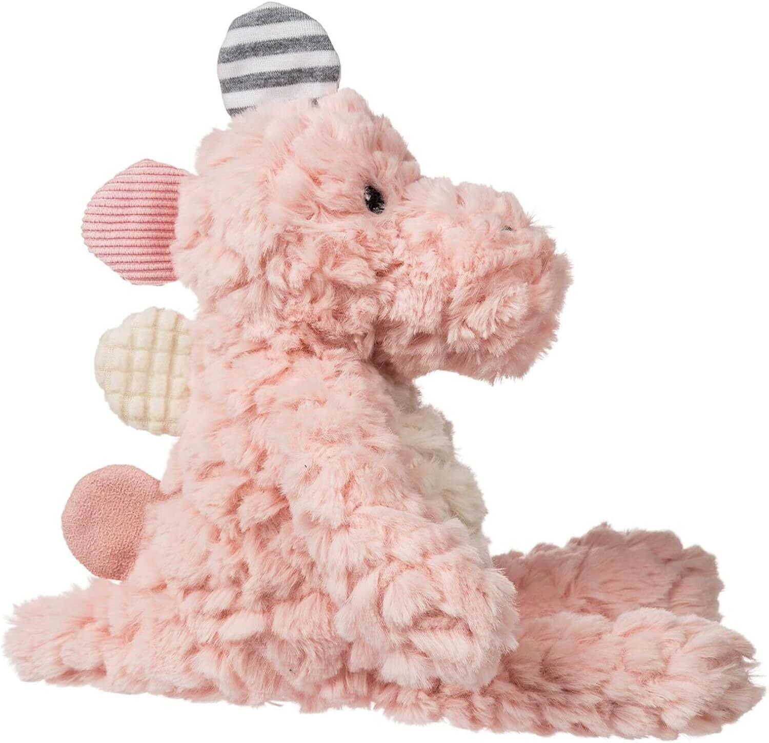 Mary Meyer Putty Nursery Stuffed Animal Soft Toy, 11", Blush Pink Stegosaurus