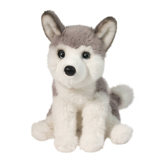 Douglas Cuddle Toys Flurrie Soft Husky Plush Stuffed Animal, 9"