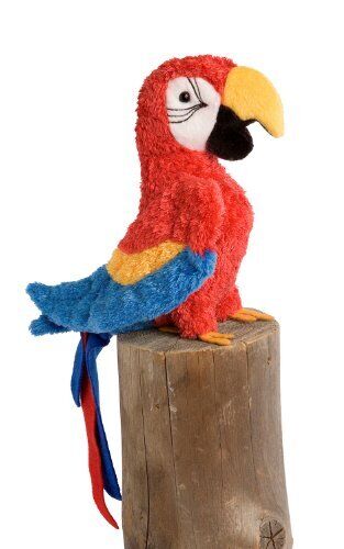 Gabby Red Parrot by Douglas Toys