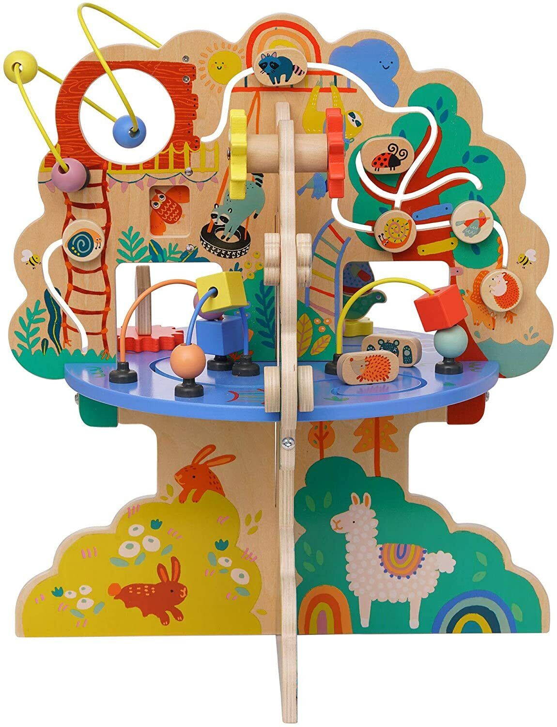 Manhattan Toy Playground Adventure Wooden Toddler Activity Center