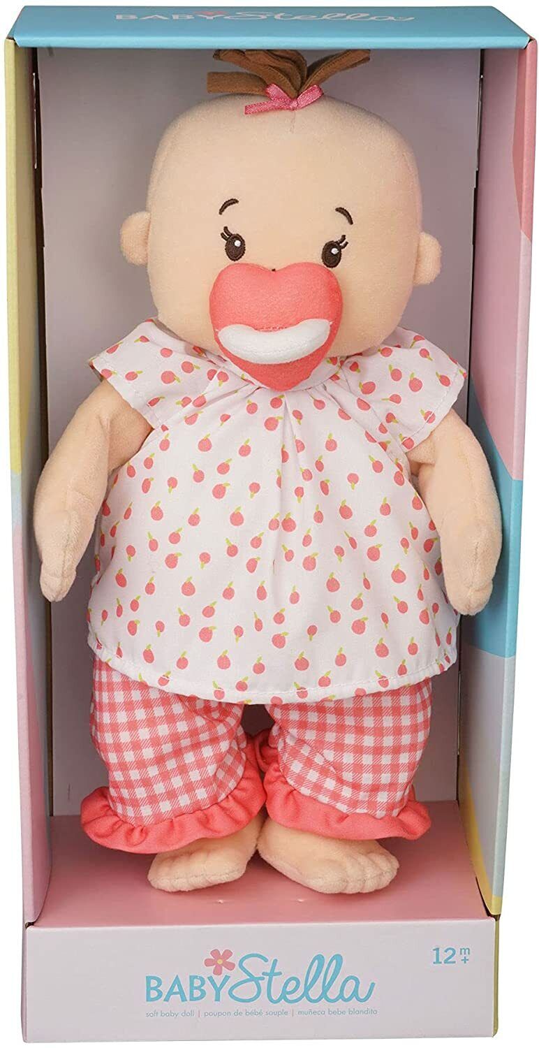 Manhattan Toy Baby Stella Peach 12" Soft Baby Doll