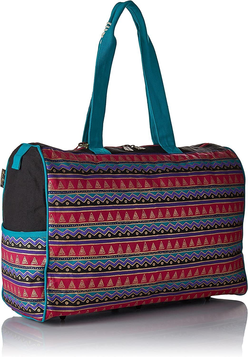 Laurel Burch Travel Bag Zipper Top 21-Inch by 8-Inch by 16-Inch, Fantasticats