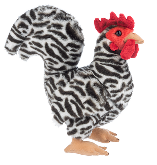Ganz Heritage Collection Dominique Chicken Plush Stuffed Animal Toy, 12"