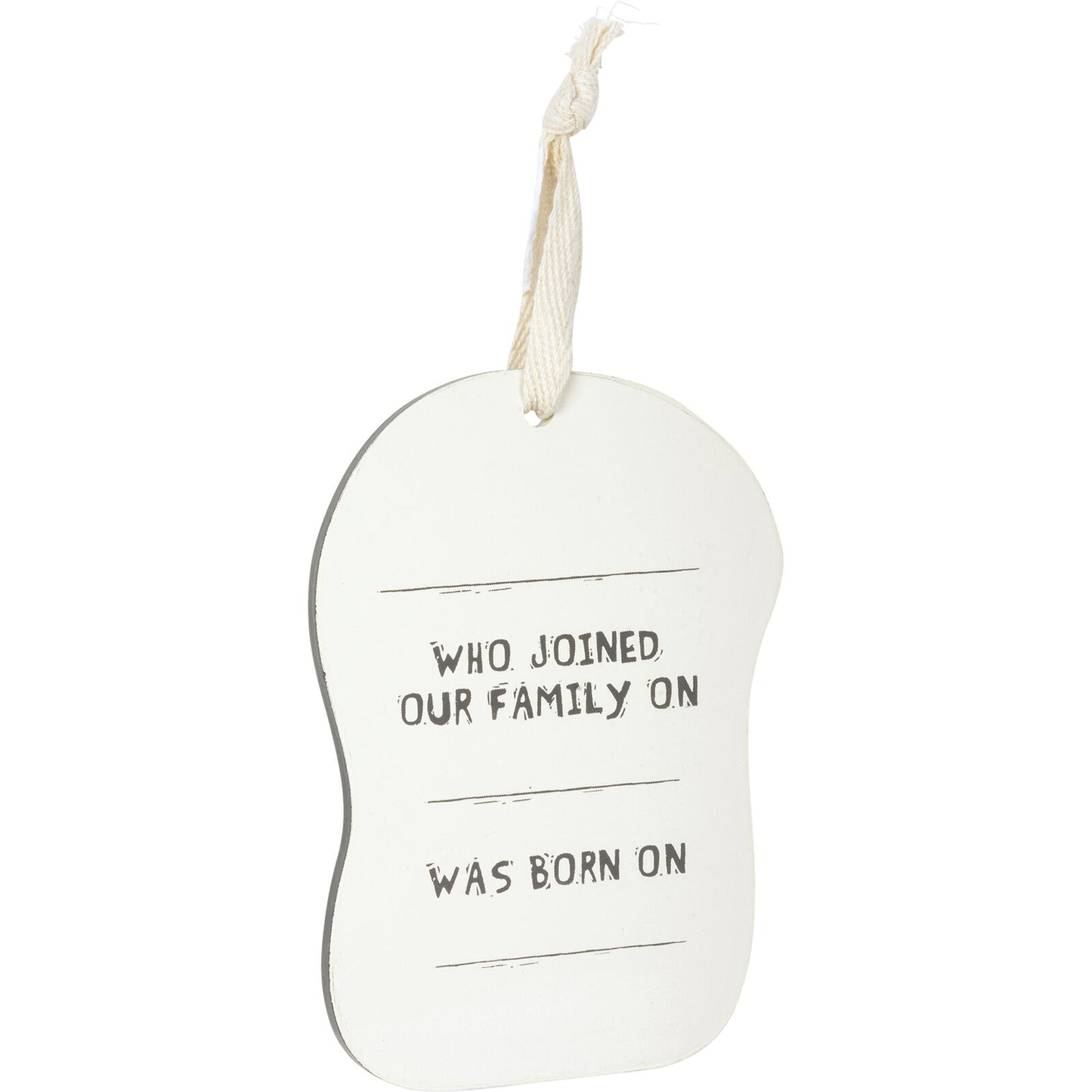 Primitives by Kathy Wooden Hanging Ornament, 2-Sided - I Love My Great Dane