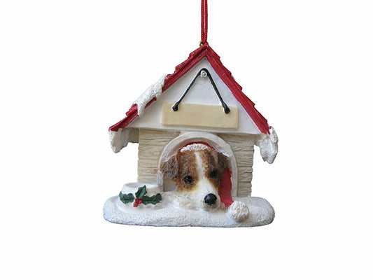 E&S Pets 35355-17 Jack Russell Doghouse Ornament