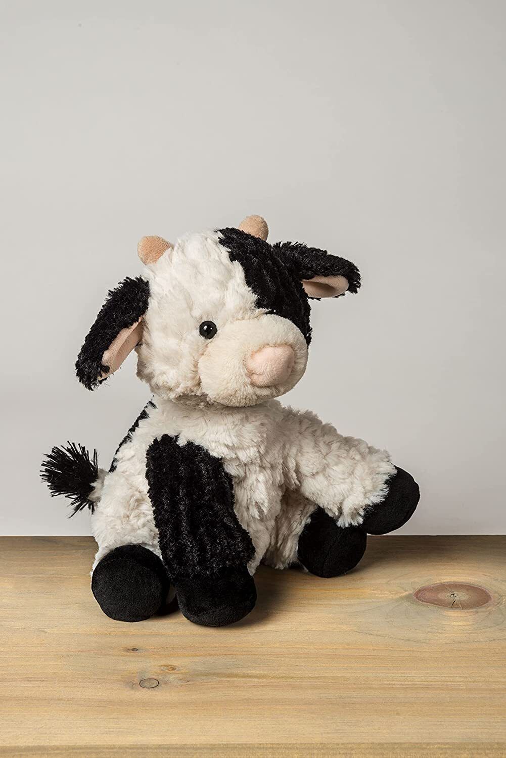 Mary Meyer Clover Putty Cow Plush Stuffed Animal Toy, 9"