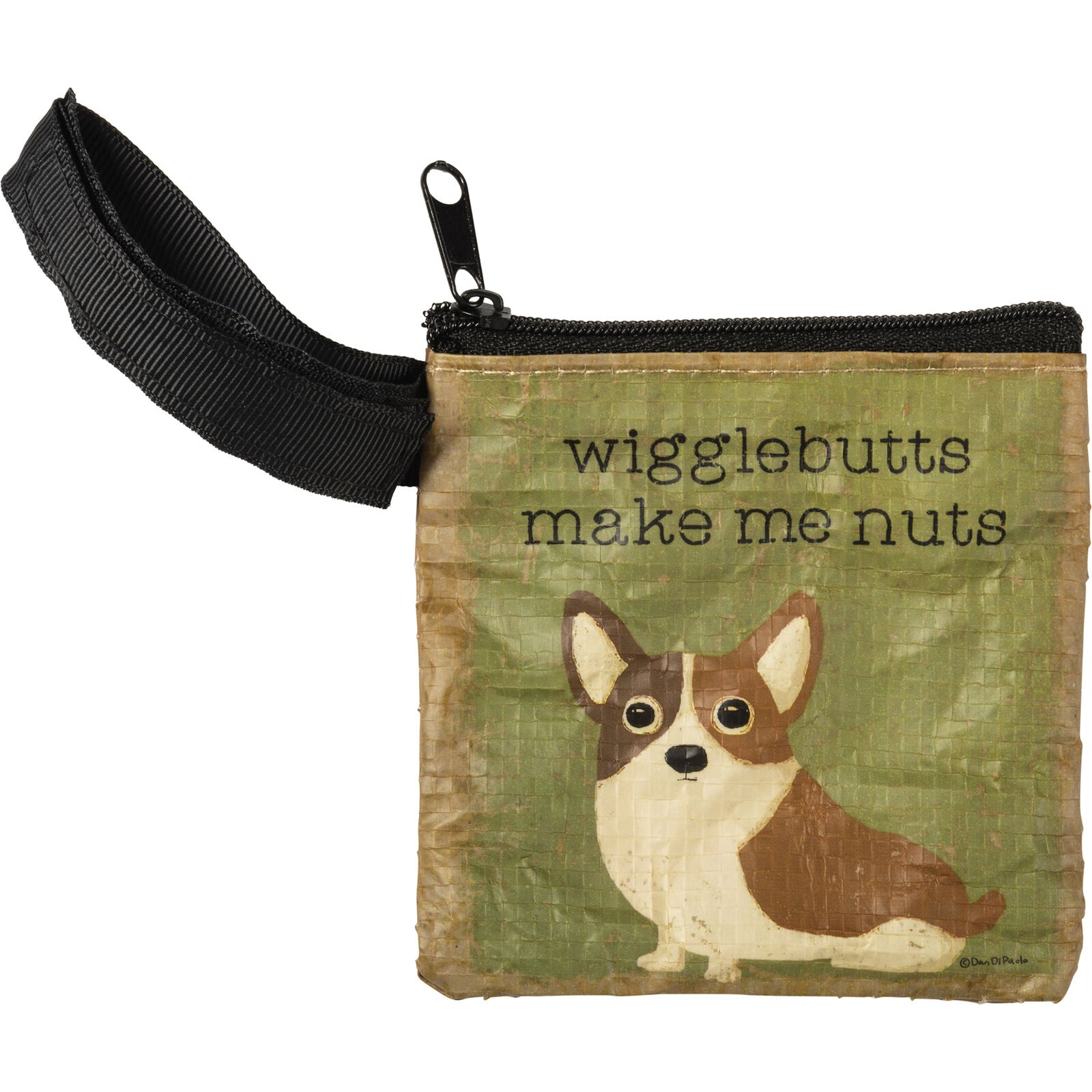 Primitives by Kathy Pet Dog Waste Bag Pouch - Wigglebutts Make Me Nuts