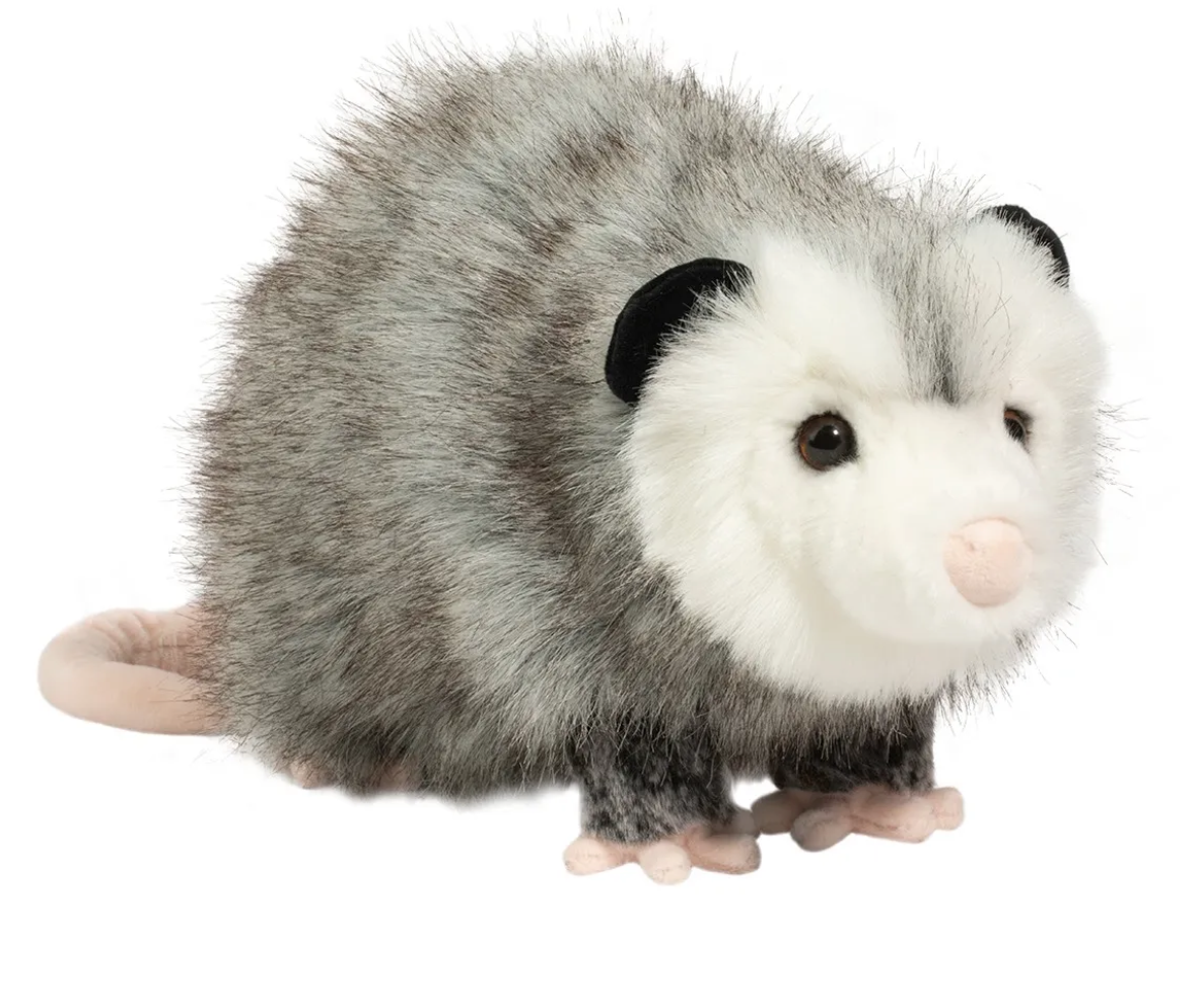 Douglas Plush Ozzy DLux Possum Stuffed Animal, 13" long